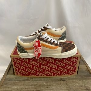 Vans Old Skool Mixed Utility - Checkerboard, women's size 7/5.5 Men's size.